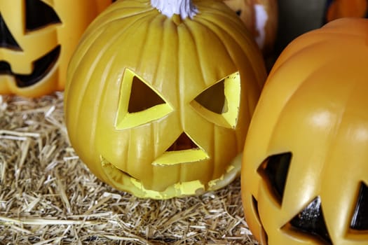 Detail for a typical Halloween trick or treat party