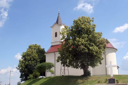 Parish church of Saint Bartholomew in Hrastovica, Croatia