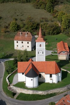 Parish Church of Saint Nicholas in Hrascina, Croatia