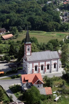 Parish Church of the Holy Name of Mary in Kamanje, Croatia