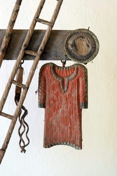 Cross with symbols of Jesus' passion, Church of Our Lady of Health in Jadruhi, Croatia