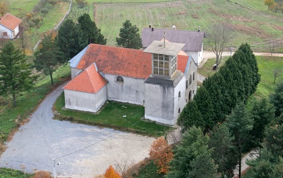 Parish church of the Saint Mary Magdalene in Kapela, Croatia