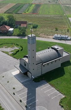 Parish Church of the Exaltation of the Holy Cross in Kerestinec, Croatia