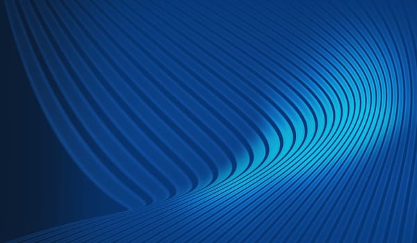 Graphical abstract blue background with motion effect