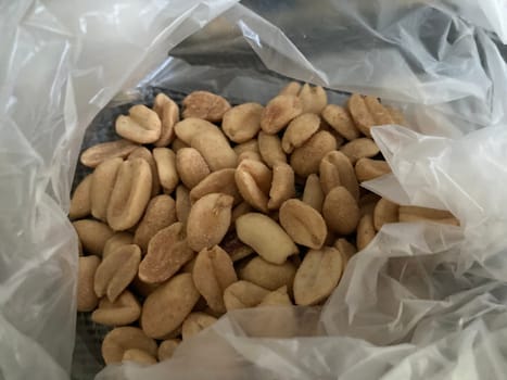 Pistachio nuts for snack in a the bag