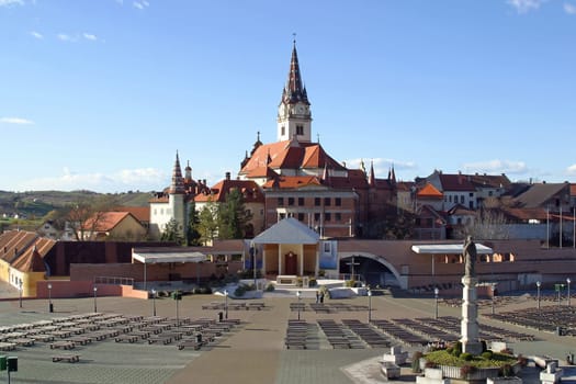 Basilica Assumption of the Virgin Mary in Marija Bistrica, Croatia