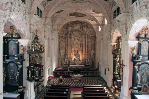 Church of Saint Catherine of Alexandria in Zagreb, Croatia