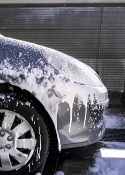 Detail cleaning and care of a car, car wash