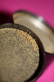 Pure cannabis crystals close up medical grinder thc marihuana modern high quality big size instant stock photography prints