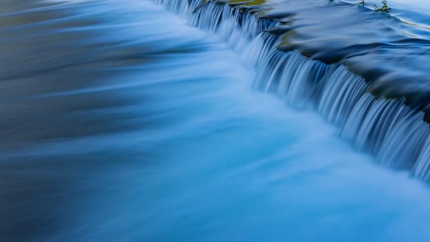 River waterfall in Adafufe, Cavado river, Braga. Portugal