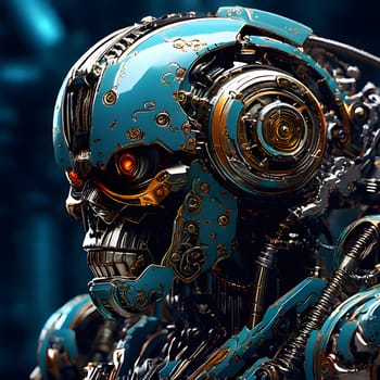 futuristic future humanoid robots in series production
