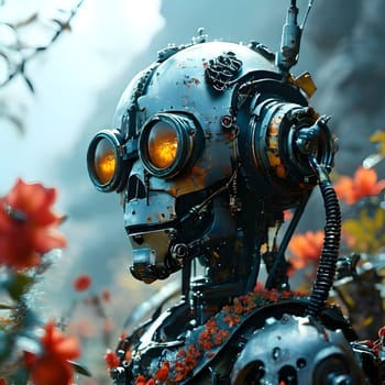 futuristic future humanoid robots in series production