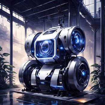 futuristic future humanoid robots in series production