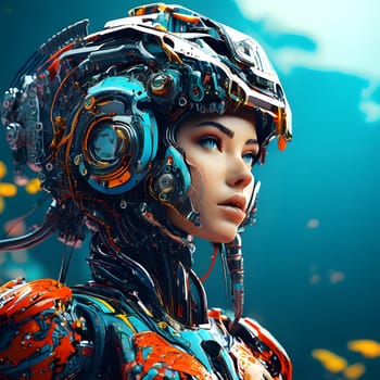 futuristic future humanoid robots in series production