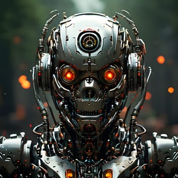 futuristic future humanoid robots in series production