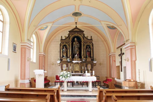 Church of St. Martin in Breznicki Hum, Croatia