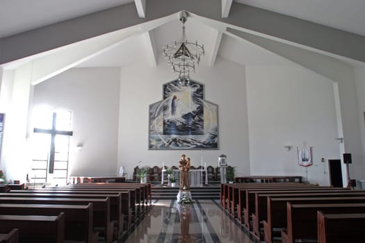 The Good Shepherd Parish Church in Brestje, Croatia