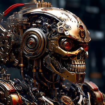 futuristic future humanoid robots in series production