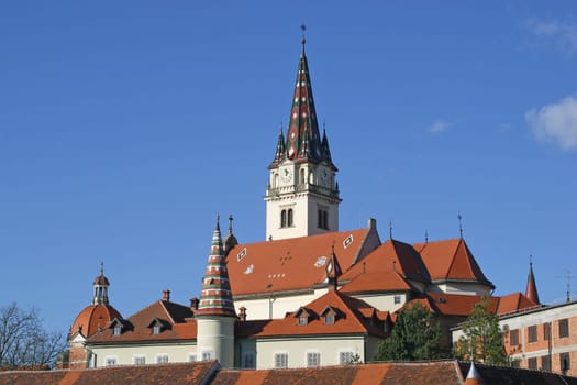 Basilica Assumption of the Virgin Mary in Marija Bistrica, Croatia