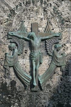 Crucifixion, Basilica Assumption of the Virgin Mary in Marija Bistrica, Croatia