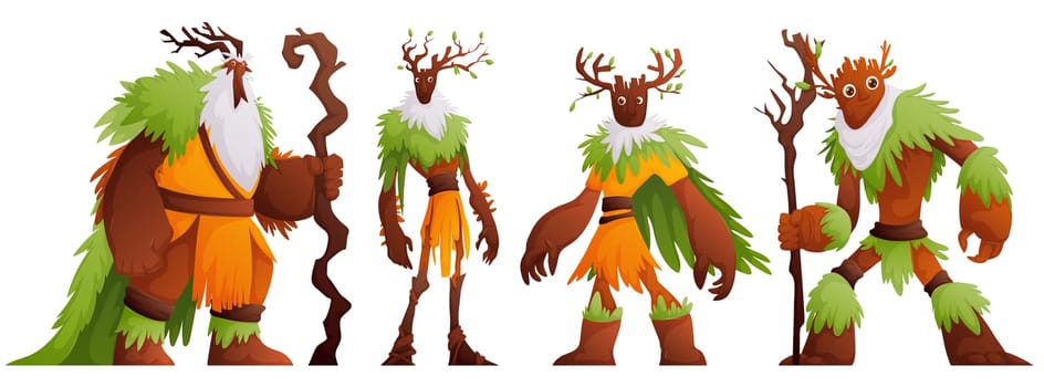 Forest Guardian Characters in Fantasy Art