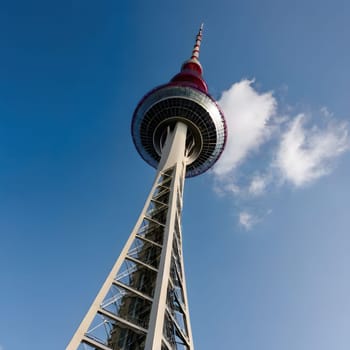 high television tower for communication and distribution of signals