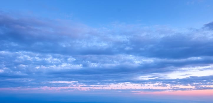 Beautiful dramatic scenic after sunset sky background after sunset