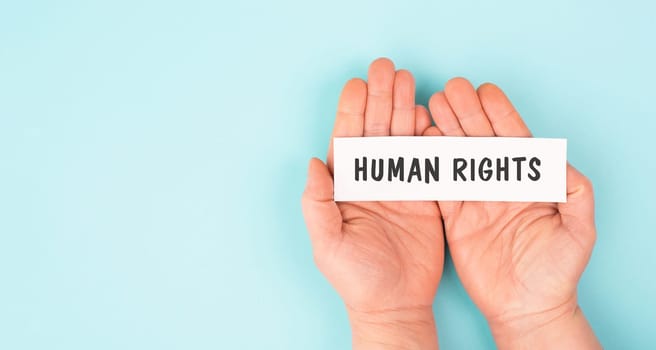 Human rights, equality, diversity, justice and hope concept, respect each other, tolerance and human relationship