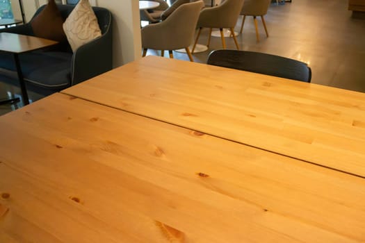 Interior decoration furniture of coffee shop, stock photo
