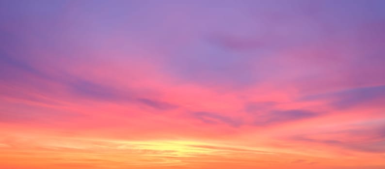 Beautiful dramatic scenic after sunset sky background after sunset