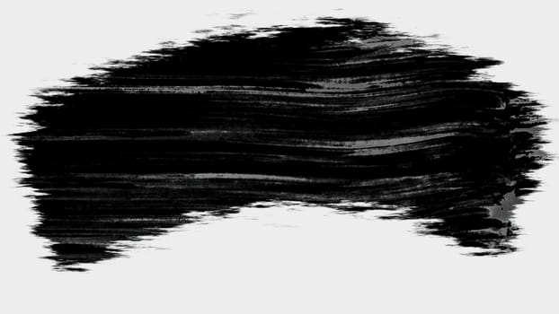 Brush grunge stroke. Computer generated 3d render