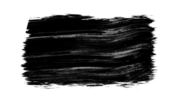 Brush grunge stroke. Computer generated 3d render
