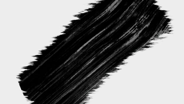 Brush grunge stroke. Computer generated 3d render