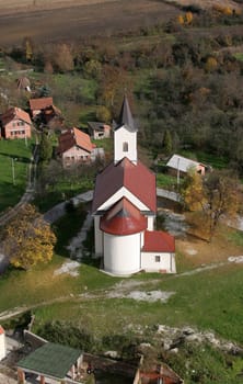 Parish church of Saint Bartholomew in Hrastovica, Croatia