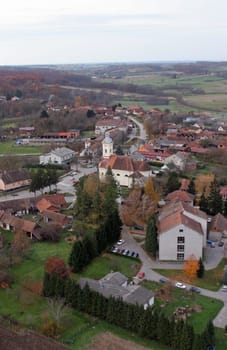 Church of Saint John the Baptist in Ivanska, Croatia