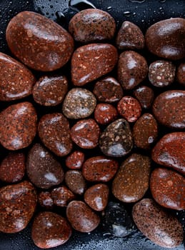 Background from a pile of stones, natural background