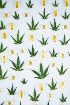 Cannabis leaf,marijuana isolated on white background