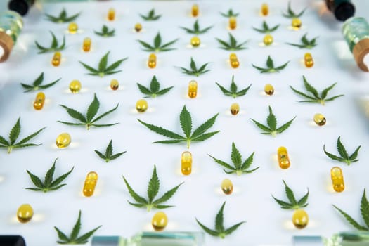 Cannabis leaf,marijuana isolated on white background