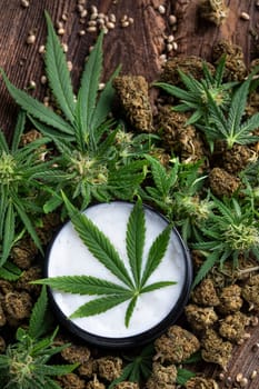 Cbd cosmetics, cannabis and medical marijuana