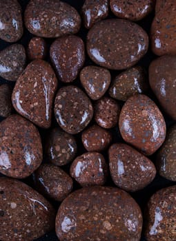 Background from a pile of stones, natural background