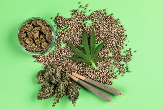 Blunt, Cbd cannabis hemp buds