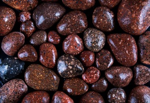 Background from a pile of stones, natural background