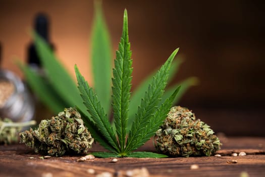 Cbd weed, Cannabis leaves and Top view of marijuana
