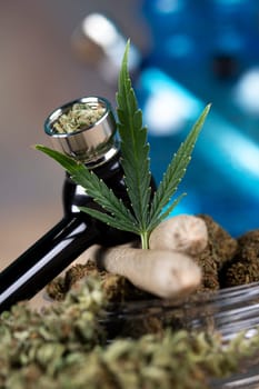 Blunt, Cbd cannabis hemp buds