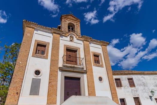 Granada, Spain: Ermita (church) de San Miguel el Alto in Granada in Andalusia, Spain