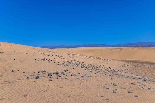 Maspalomas sand dunes, Gran Canaria, Canary islands, Spain