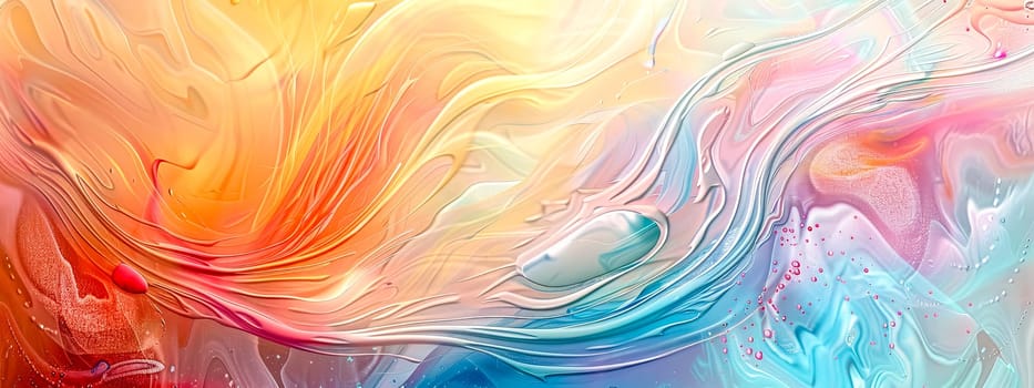 Dive into a mesmerizing world of color and creativity with this vibrant abstract background blending fluid acrylic paints to create a modern art masterpiece