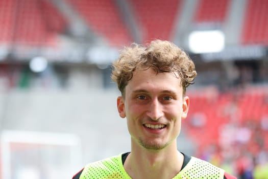 Patrick Osterhage (SC Freiburg) at the start of training for Bundesliga club SC Freiburg 2024  DFL REGULATIONS PROHIBIT ANY USE OF PHOTOGRAPHS AS IMAGE SEQUENCES AND/OR QUASI-VIDEONann  Photo: Joachim Hahne/johapress