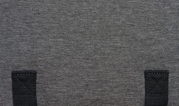 Texture of gray cotton fabric, full frame