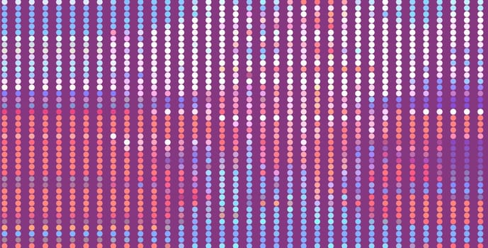 Trendy glitch pattern on dark background. Abstract vector geometric elements